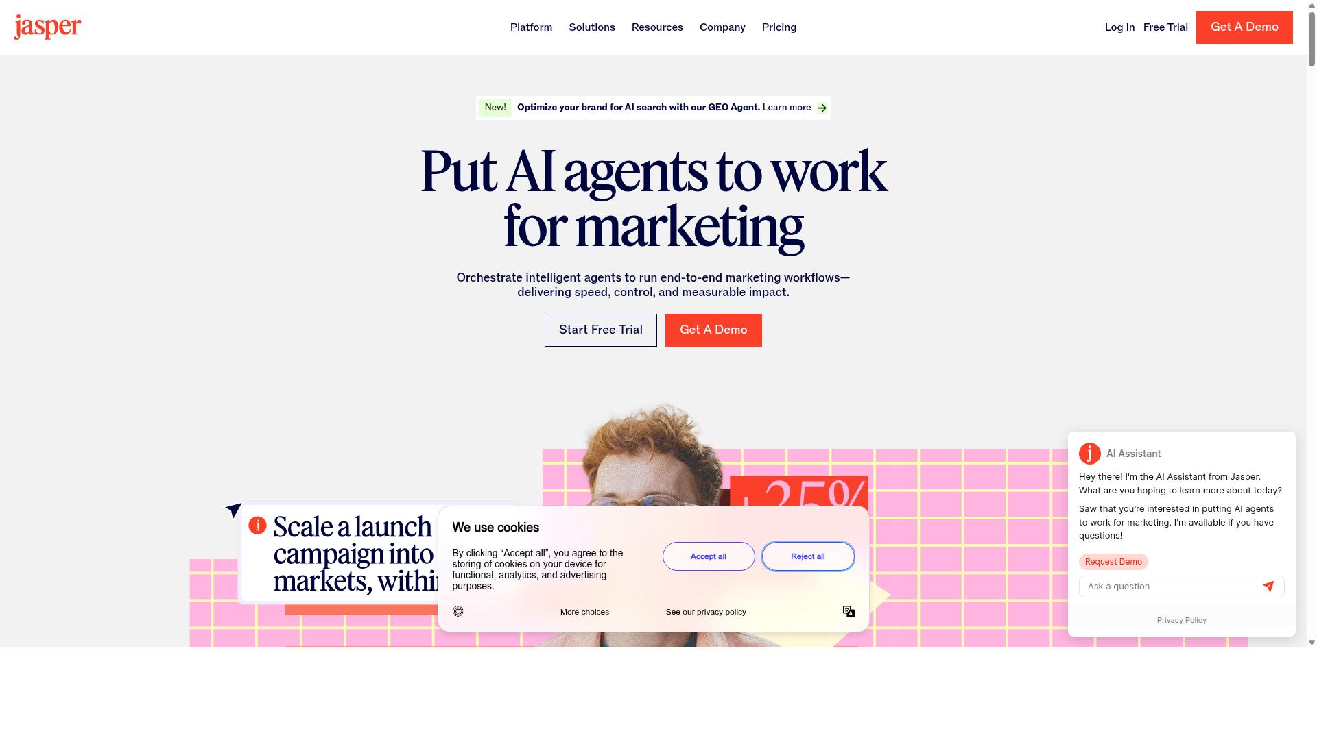 Jasper website