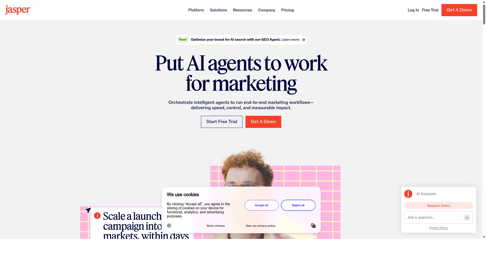 Jasper website